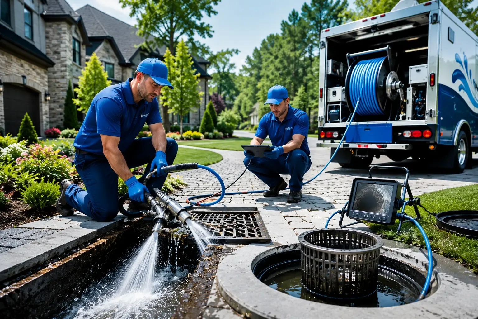 Local outdoor drain cleaning professionals in Garvin, OK