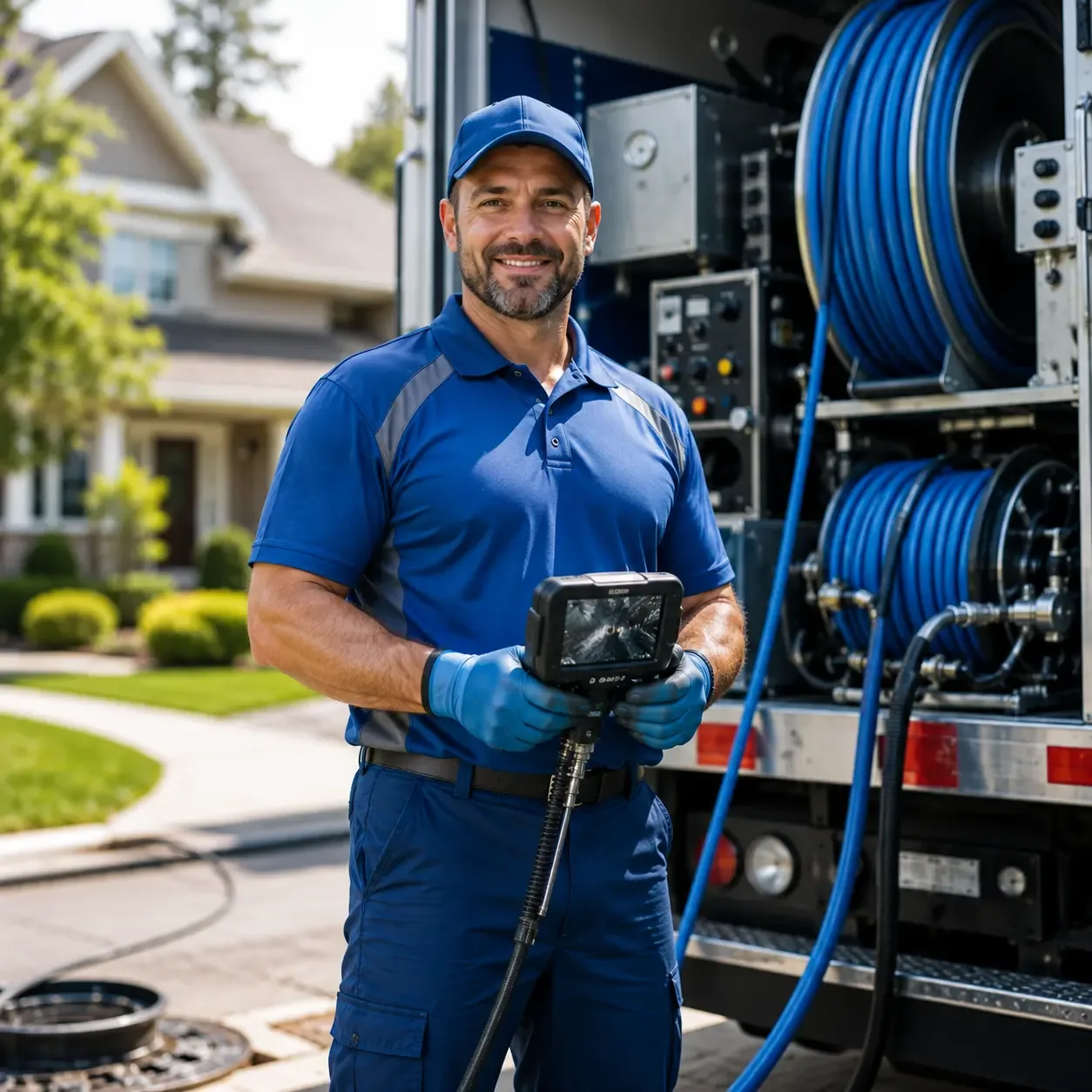 Local outdoor drain cleaning specialists in Garvin, OK